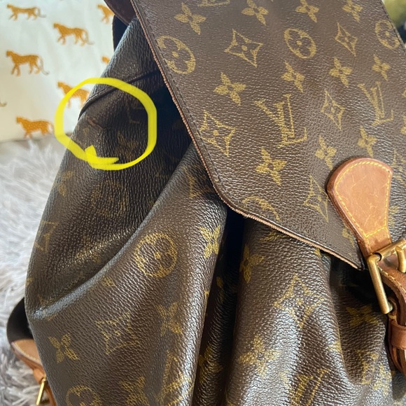 Authentic Louis Vuitton GM Montsouris Backpack. - Picture 11 of 11
